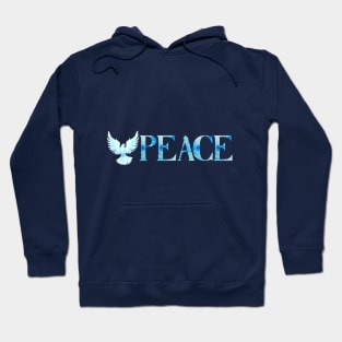 Serene Sky: Dove of Peace Hoodie